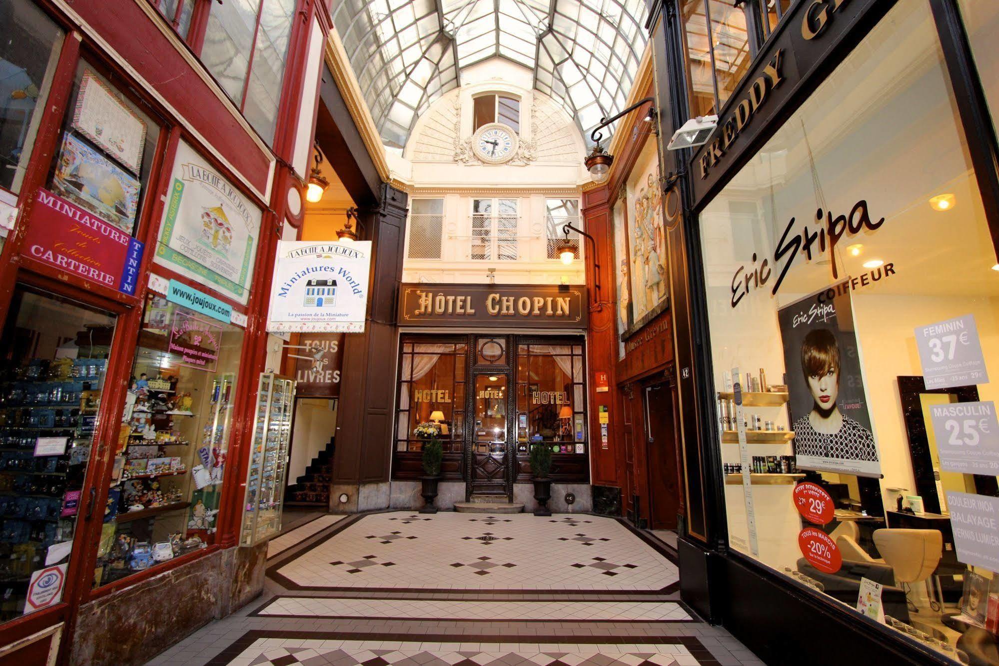 Hôtel Chopin Paris Exterior foto
